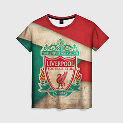 Женская футболка FC Liverpool: Old Style