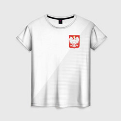Женская футболка Poland Team: Home WC-2018