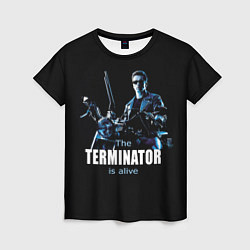 Женская футболка Terminator: Is alive