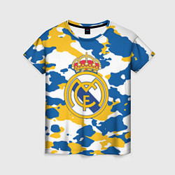 Женская футболка Real Madrid: Camo