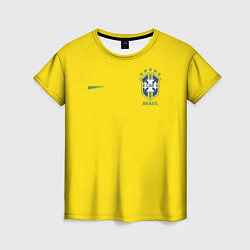 Женская футболка Сборная Бразилии