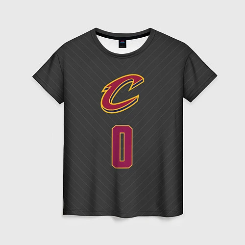 Женская футболка Cleveland Cavaliers: Kevin Love 0 / 3D-принт – фото 1