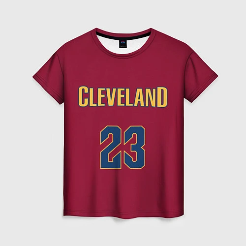 Женская футболка Cleveland 23 / 3D-принт – фото 1