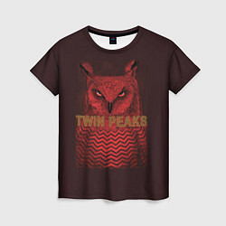 Женская футболка Twin Peaks: Red Owl