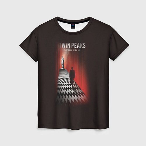 Женская футболка Twin Peaks: Firewalk with me / 3D-принт – фото 1