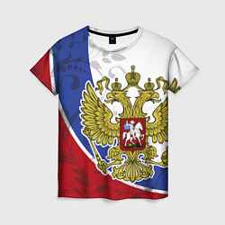 Женская футболка Российская душа