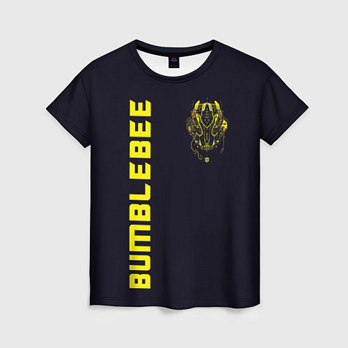 Женская футболка Bumblebee Style / 3D-принт – фото 1