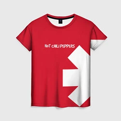 Женская футболка RHCP: Red Style