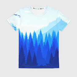 Женская футболка Firewatch: Cold Wood