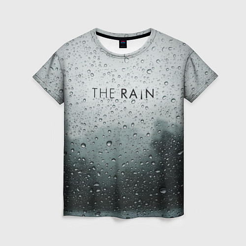 Женская футболка The Rain / 3D-принт – фото 1