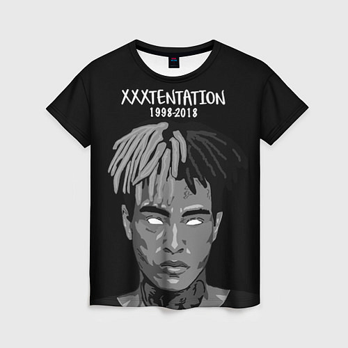 Женская футболка XXXTentacion: 1998-2018 / 3D-принт – фото 1