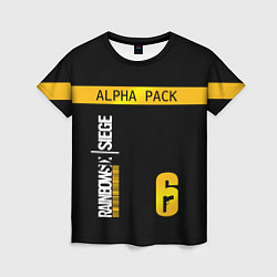 Женская футболка Rainbow Six Siege: Alpha Pack