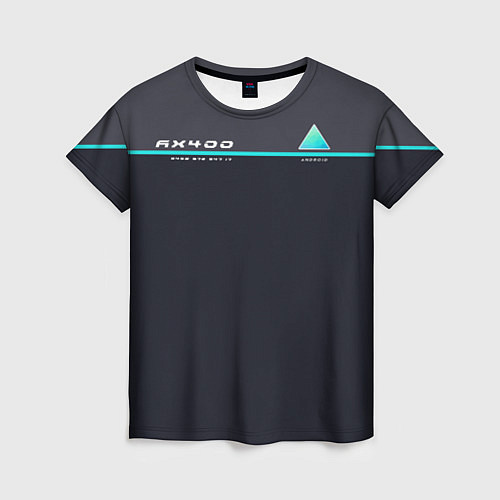 Женская футболка Detroit: AX400 / 3D-принт – фото 1