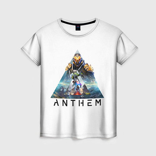 Женская футболка ANTHEM Planet / 3D-принт – фото 1