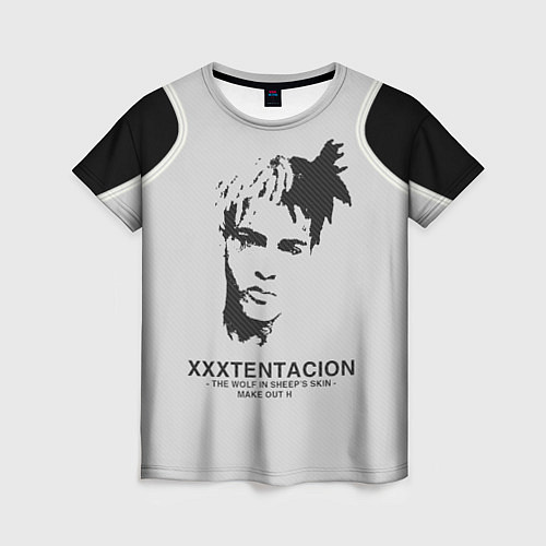 Женская футболка XXXTentacion RIP / 3D-принт – фото 1
