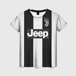 Женская футболка FC Juventus: Home 18-19