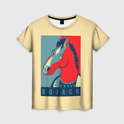 Женская футболка BoJack Obey