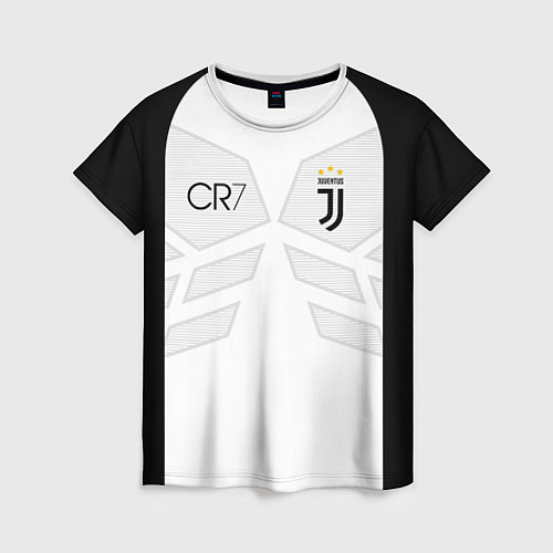 Женская футболка FC Juventus: CR7 18-19 / 3D-принт – фото 1