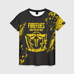 Женская футболка Fireflies: Look for the Light