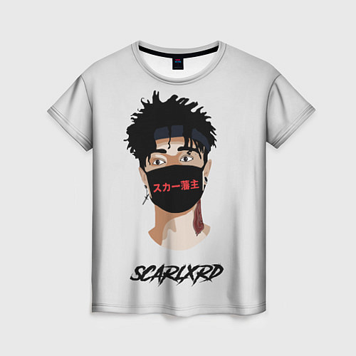 Женская футболка Scarlxrd Man / 3D-принт – фото 1