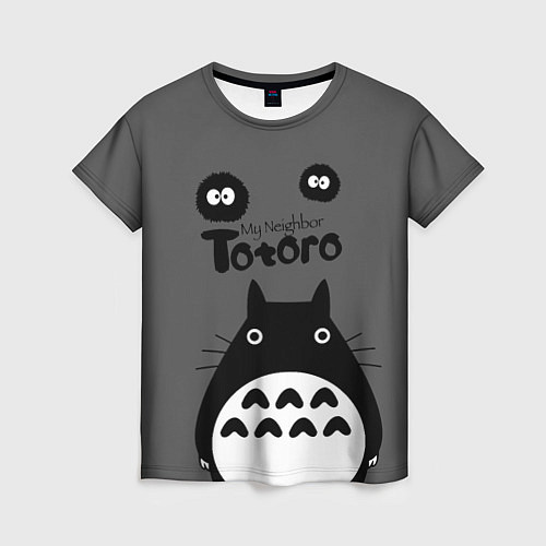 Женская футболка Тоторо рядом / 3D-принт – фото 1