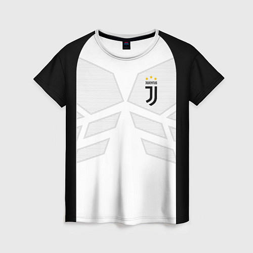 Женская футболка JUVENTUS SPORT / 3D-принт – фото 1