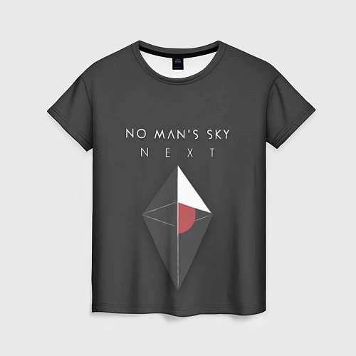 Женская футболка No Man’s Sky: Next / 3D-принт – фото 1