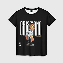 Женская футболка CR7JUVE