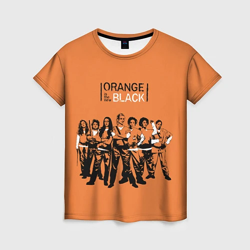 Женская футболка Orange is the New Black / 3D-принт – фото 1