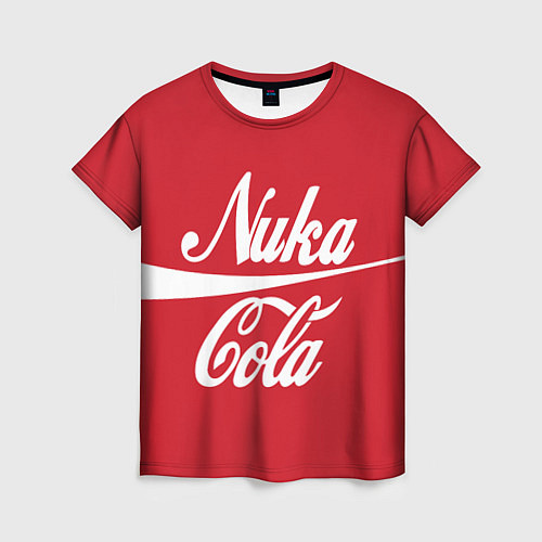 Женская футболка Nuka Cola / 3D-принт – фото 1