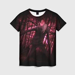 Женская футболка Slender: Dark Wood