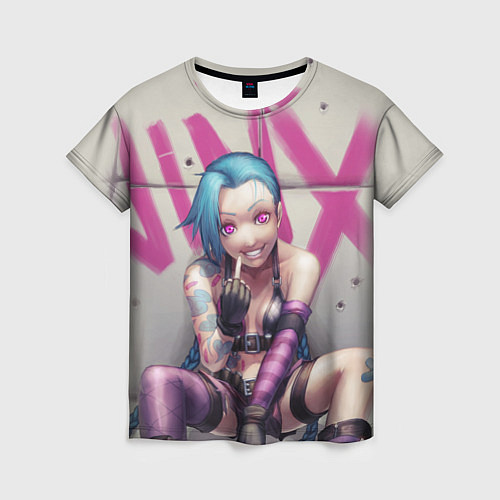 Женская футболка Jinx: LoL / 3D-принт – фото 1