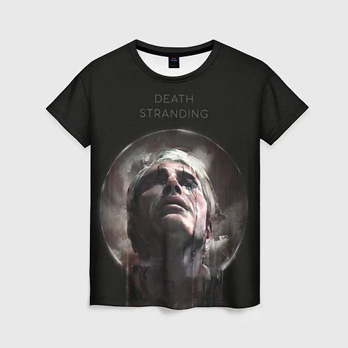 Женская футболка Death Stranding: Mads Mikkelsen / 3D-принт – фото 1