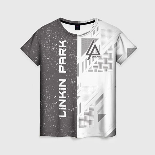 Женская футболка Linkin Park: Grey Form / 3D-принт – фото 1