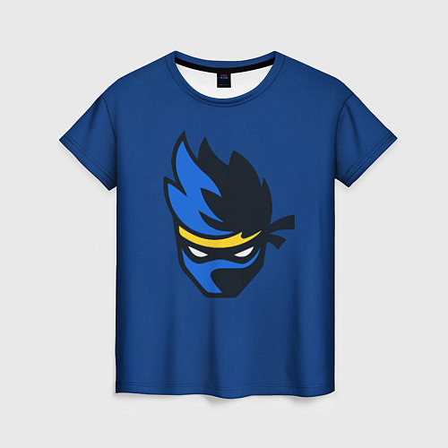 Женская футболка NinjasHyper Face / 3D-принт – фото 1