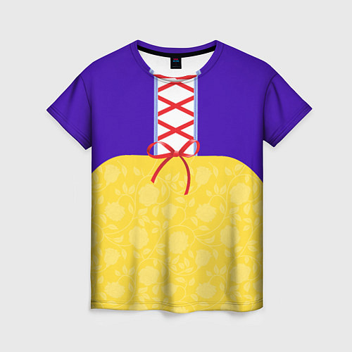 Женская футболка Костюм Белоснежки / 3D-принт – фото 1