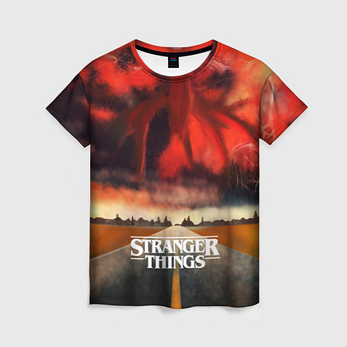 Женская футболка Stranger Things: Road to Dream / 3D-принт – фото 1