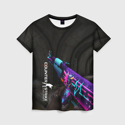 Женская футболка Counter-Strike / 3D-принт – фото 1