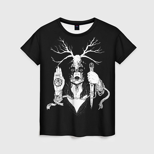 Женская футболка Ghostemane / 3D-принт – фото 1