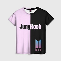 Футболка женская BTS Jung Kook, цвет: 3D-принт