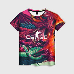 Футболка женская CS:GO Hyper Beast Skin, цвет: 3D-принт