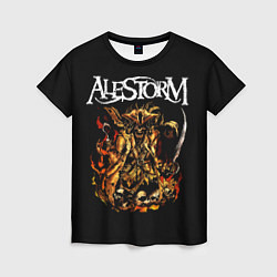 Женская футболка Alestorm: Flame Warrior