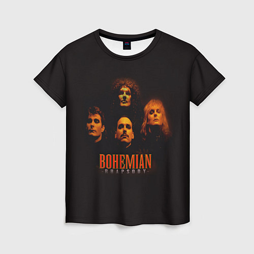 Женская футболка Queen: Bohemian Rhapsody / 3D-принт – фото 1