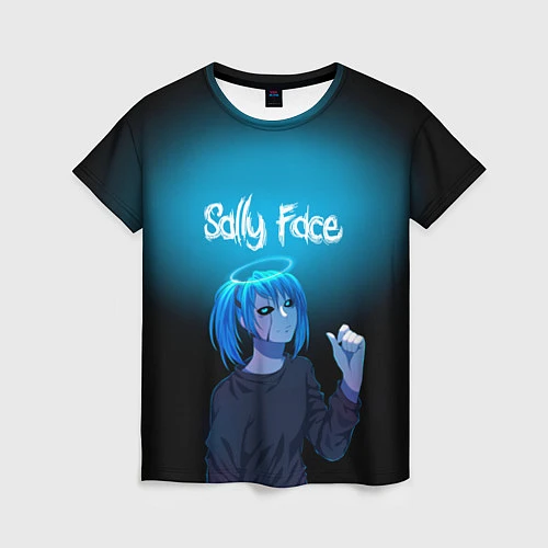 Женская футболка Sally Face / 3D-принт – фото 1