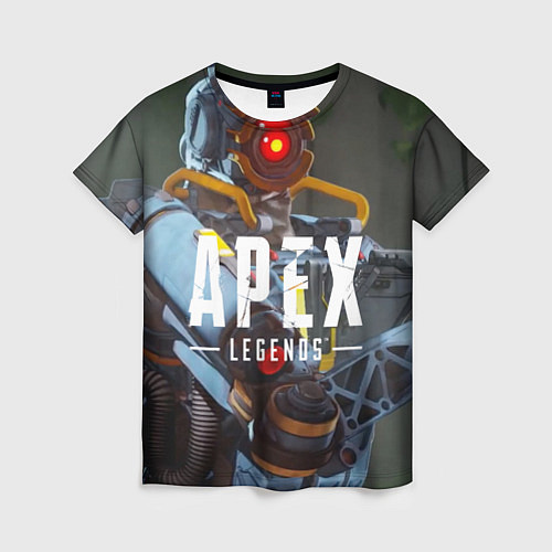 Женская футболка Apex Legends: Robot / 3D-принт – фото 1