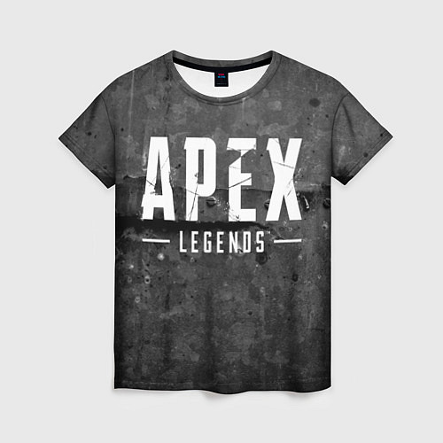 Женская футболка Apex Legends: Concrete Wall / 3D-принт – фото 1