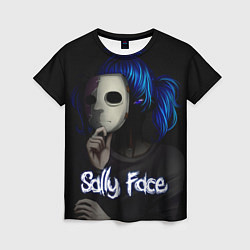 Женская футболка Sally Face: Dark Mask
