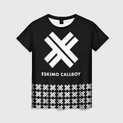 Женская футболка Eskimo Callboy: Cross