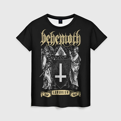 Женская футболка Behemoth: Satanist / 3D-принт – фото 1