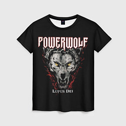 Женская футболка Powerwolf: Lupus Dei